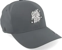 White One More Rep Fitness Delta Charcoal Flexfit - Berzerk