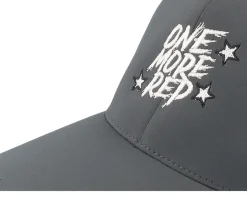 White One More Rep Fitness Delta Charcoal Flexfit - Berzerk