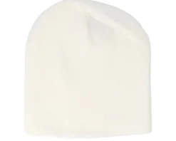 White Traditional Blank Beanie - Beechfield