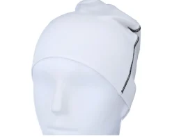 White/Black Hemsedal Cotton Beanie - Beechfield