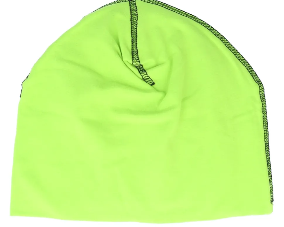 White/Black Hemsedal Cotton Beanie - Beechfield