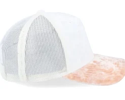 White/Peach/Ivory Velvet Trucker - Equip