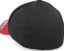 White/Red/Black 3-tone Flexfit - Flexfit