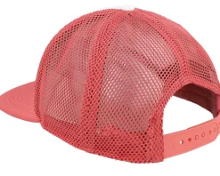 White/Sierra Red Trucker - Lacoste