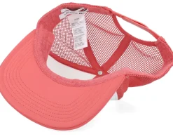 White/Sierra Red Trucker - Lacoste