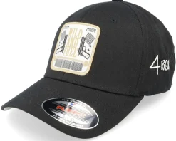 Wild And Free Patch Black Flexfit - 4REAL