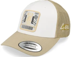 Wild And Free Patch White/Khaki Trucker - 4REAL