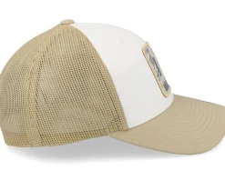 Wild And Free Patch White/Khaki Trucker - 4REAL