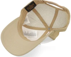 Wild And Free Patch White/Khaki Trucker - 4REAL