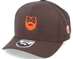 Wild Beard Movember Brown 110 Adjustable - Bearded Man