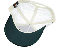 Wild Horses Velvet Green/Ivory A-frame Trucker - Calza Pennello