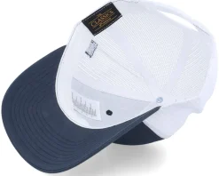 Wild Life Axe Logo 2-tone Navy/White Trucker - Bearded Man