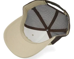 Wild Life Eagle Patch Khaki/Coffee Trucker - Wild Spirit