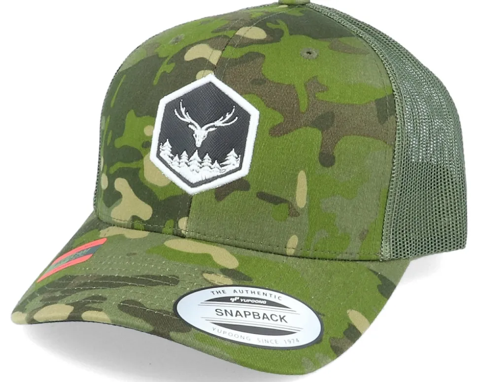 Wilderness 3D Hex Tropic Multicam Trucker - Wild Spirit