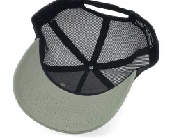 Wildlife Eagle Big Patch Loden/Black Rope A-Frame Trucker - Wild Spirit