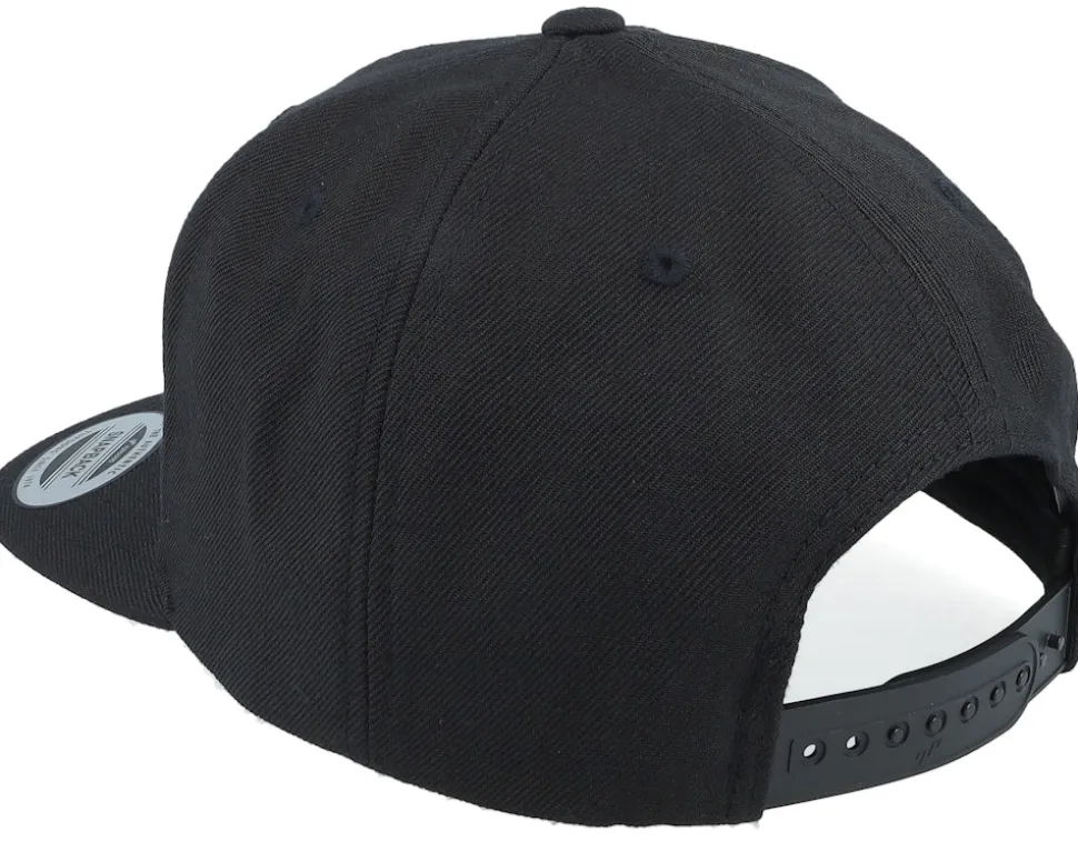 Windrose Mountain Brown Patch Black Snapback - Wild Spirit