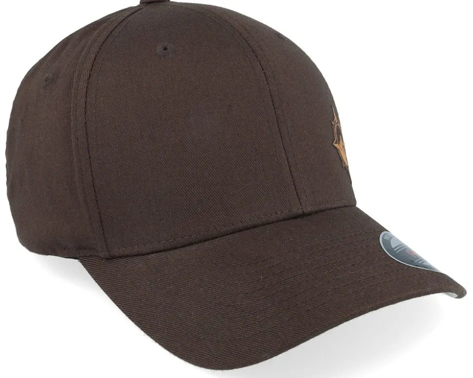 Windrose Mountain Brown Patch Brown Flexfit - Wild Spirit