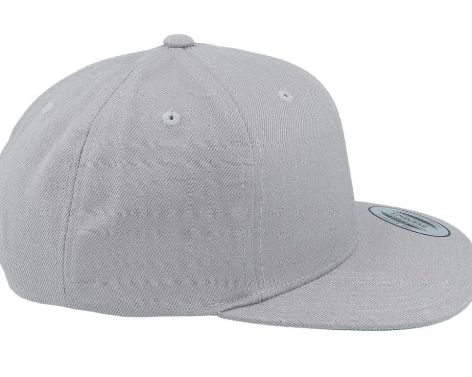 Windrose Mountain Grey Patch Silver Snapback - Wild Spirit