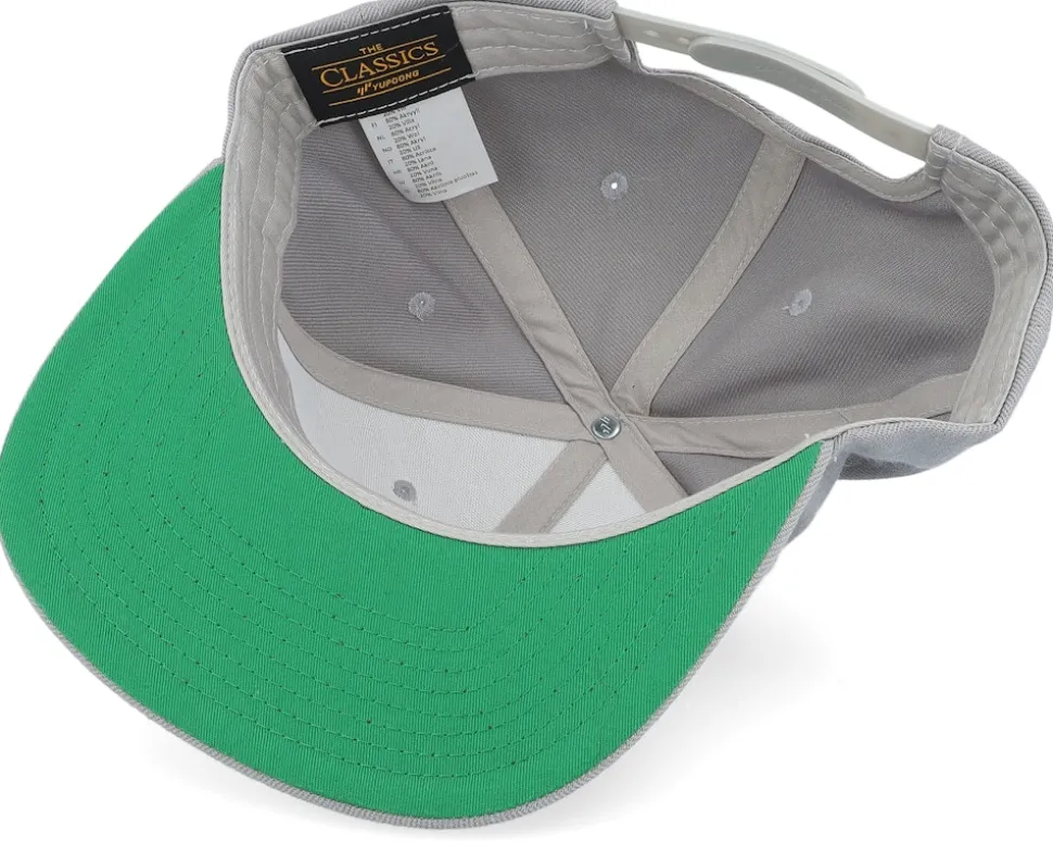Windrose Mountain Grey Patch Silver Snapback - Wild Spirit
