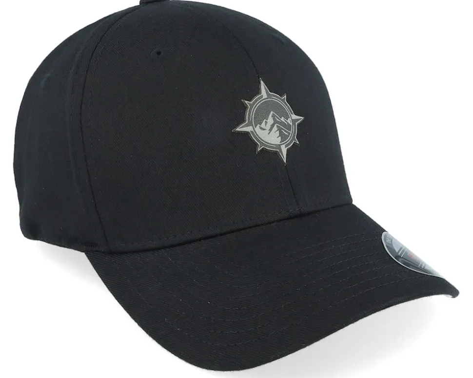 Windrose Mountain Grey Patch Black Flexfit - Wild Spirit