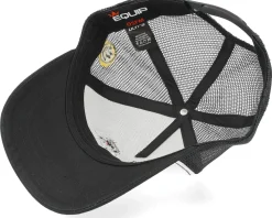 Wine Girl Patch White/Black Trucker - Lucid Smile