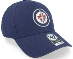 Winnipeg Jets Mvp Navy Adjustable - 47 Brand