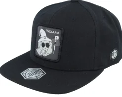 Wizard Box Patch Black Snapback - Critiql Hit