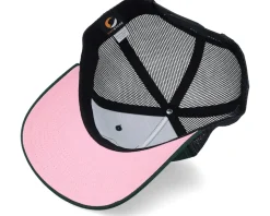 Wizard Box Patch Dark Green/Black/Pink Trucker - Critiql Hit