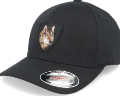 Wolf Badge Black Flexfit - Wild Spirit