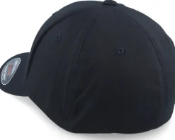 Wolf Black Metallic Patch Black Flexfit - Iconic