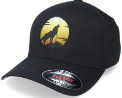 Wolf Howl Black Flexfit - Wild Spirit