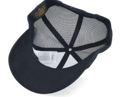 Wolf Paw Shield Patch Retro Black Trucker - Wild Spirit