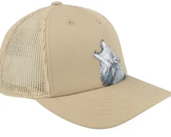 Wolves Sand A-Frame Trucker - Jim Pilleus