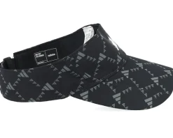 Women Monogram Black Visor - Adidas
