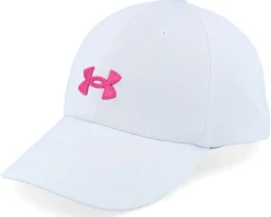 Women's Blitzing Halo Gray Dad Cap - Under Armour