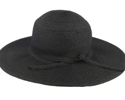 Womens Brighton Black Sun Hat - Sur la tête
