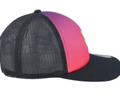 Womens Elevated Hat Pink/Black Trucker - Fox