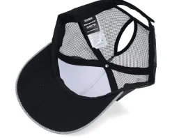 Womens Ponytail New York Sparkle Cap Silver Trucker - Result