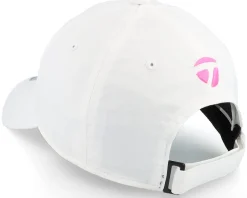 Womens Script White/Pink Adjustable - Taylor Made