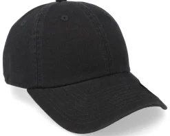 Women's Washed Slouch Black Dad Cap - American Needle
