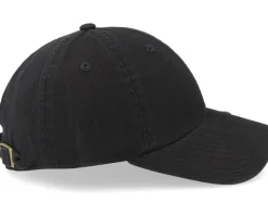 Women's Washed Slouch Black Dad Cap - American Needle
