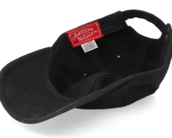 Women's Washed Slouch Black Dad Cap - American Needle