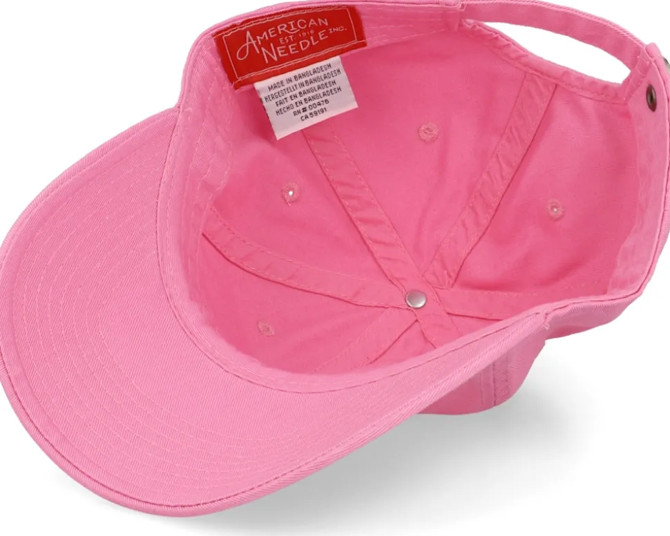 Women's Washed Slouch Club Pink Dad Cap - American Needle