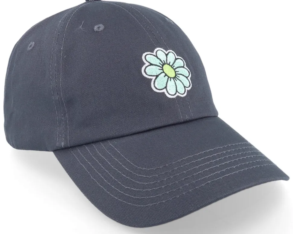 Womens Wildflower Cap Black Dad Cap - Santa Cruz