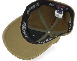 Wood Work Emblem Washed Cotton Dad Cap - Bearded Man