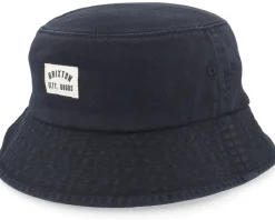 Woodburn Packable Hat Black Sol Wash Bucket - Brixton