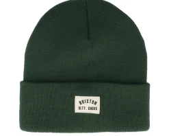 Woodburn Watch Cap Beanie Emerald Cuff - Brixton