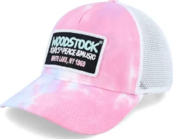 Woodstock Valin Ivory Tie Dye Trucker - American Needle