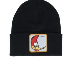 Woody Woodpecker Beanie Black Cuff - Capslab