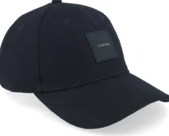 Wool Bb Cap Black Adjustable - Calvin Klein